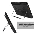 Small Digital TV, 14 Inch Digital Television Rechargeable ATSC TFT Portable TV HD Video Player 110-220V US for Home Car