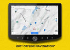 Stinger iGO Offline GPS Navigation Card for HEIGH10+, HORIZON10, HORIZON12