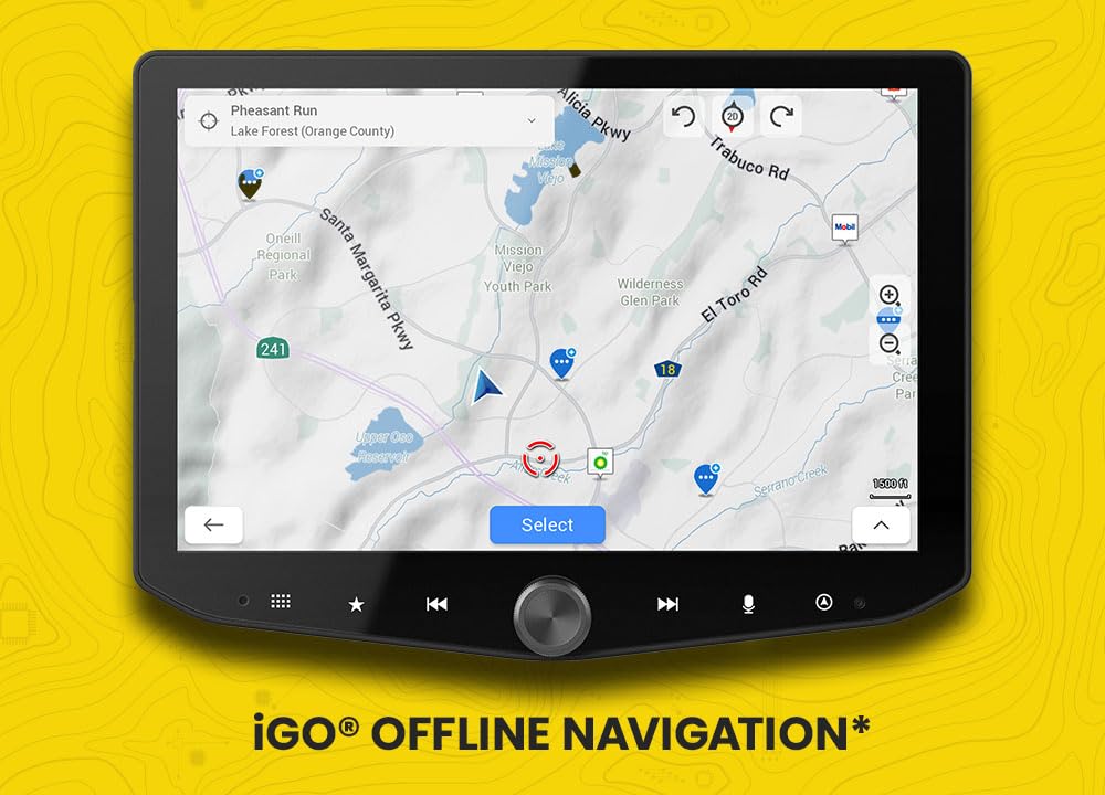 Stinger iGO Offline GPS Navigation Card for HEIGH10+, HORIZON10, HORIZON12