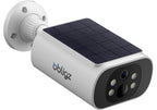 4MP Solar Security Cameras Wireless Outdoor, 64GB Local Storage