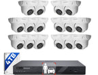 ONWOTE 16 Channel Security System, 12MP NVR, 16x 5MP PoE Cameras, AcuSearch