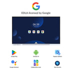 75 Inch 4K Smart Board, Google EDLA-Certified Interactive Whiteboard
