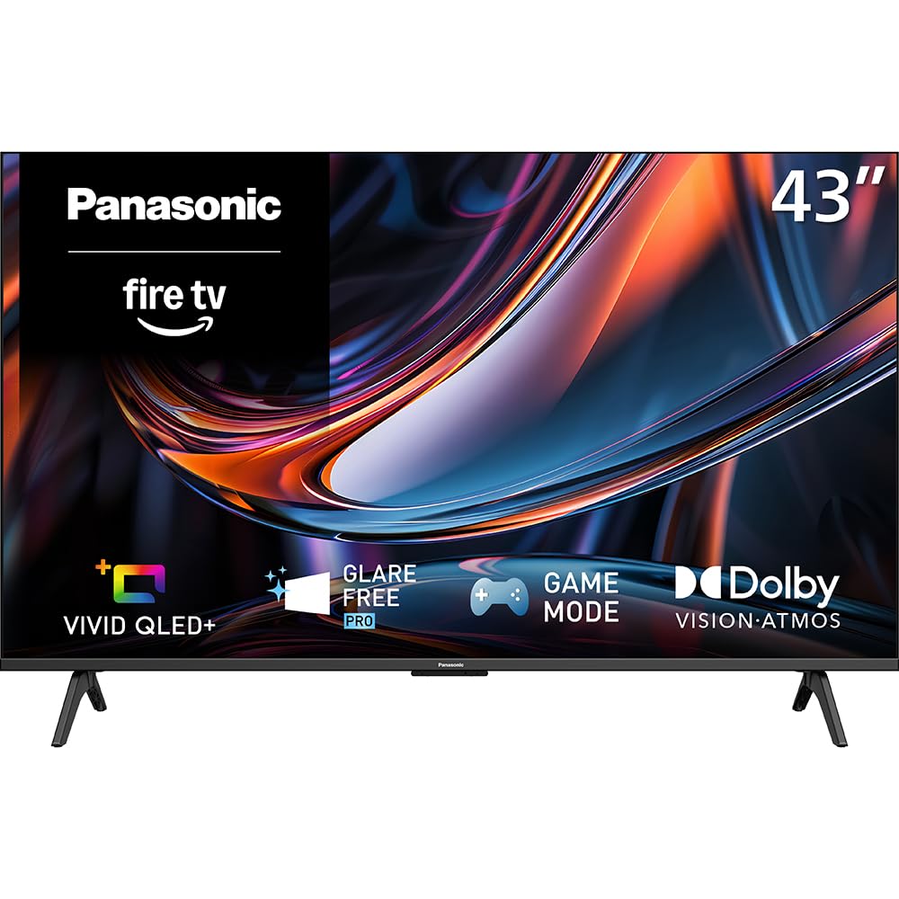 Panasonic 43 inch W80C 4K UHD QLED+ Fire TV 2026 TV-43W80CPS Bundle