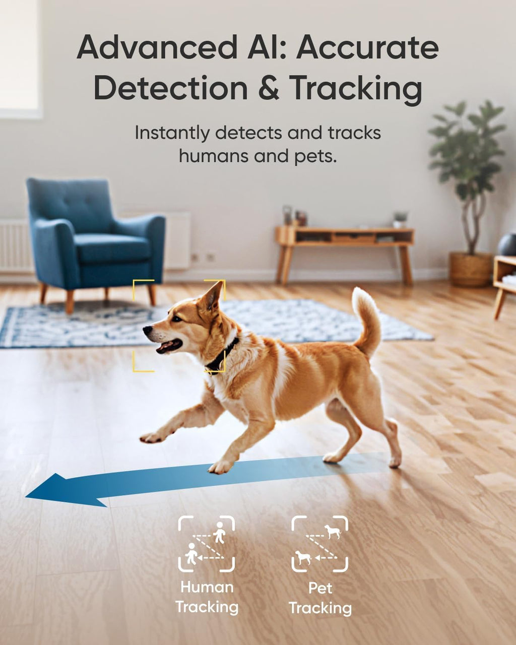 eufy Security Indoor Cam E30 (3-Pack),4K Pet/Baby/Nanny Camera,360° Pan Tilt,AI Auto Tracking,Color Night Vision,Two-Way Audio,AI Human/Pet Detection,Works with HomeKit