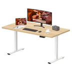 79''x31''Dual Motor Adjustable Large Standing Desk for Home Office