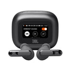 JBL Live Beam 3 - True Wireless Noise-Cancelling Stick-Closed Earbuds, 48Hrs Total Playback, Wireless Charging, 6 Mics for Perfect Calls, Multi-Point Connection, IP55 Waterproof and dustproof (Black)