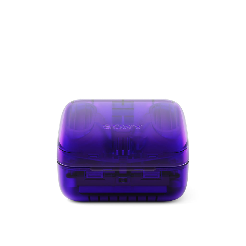 Sony INZONE Buds Wireless Noise Cancelling Gaming Earbuds, Glass Purple