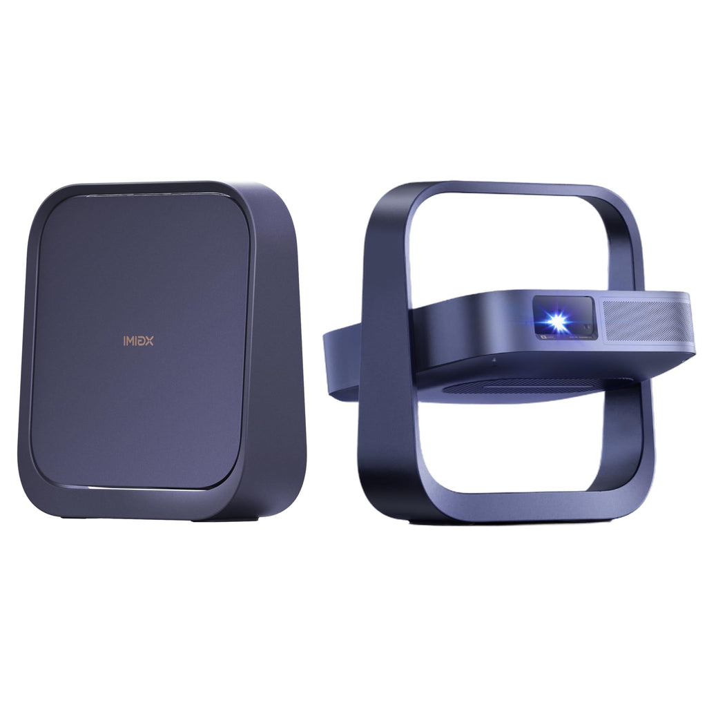 XGIMI Elfin Flip Plus Portable Projector, 500 ISO Lumens, Adjustable Stand