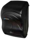 San Jamar Ocean Smart System Automatic Paper Towel Dispenser, Electronic for Bathroom and Kitchen, 16.5" x 11.75" x 9.25", 1 Count, Black Pearl