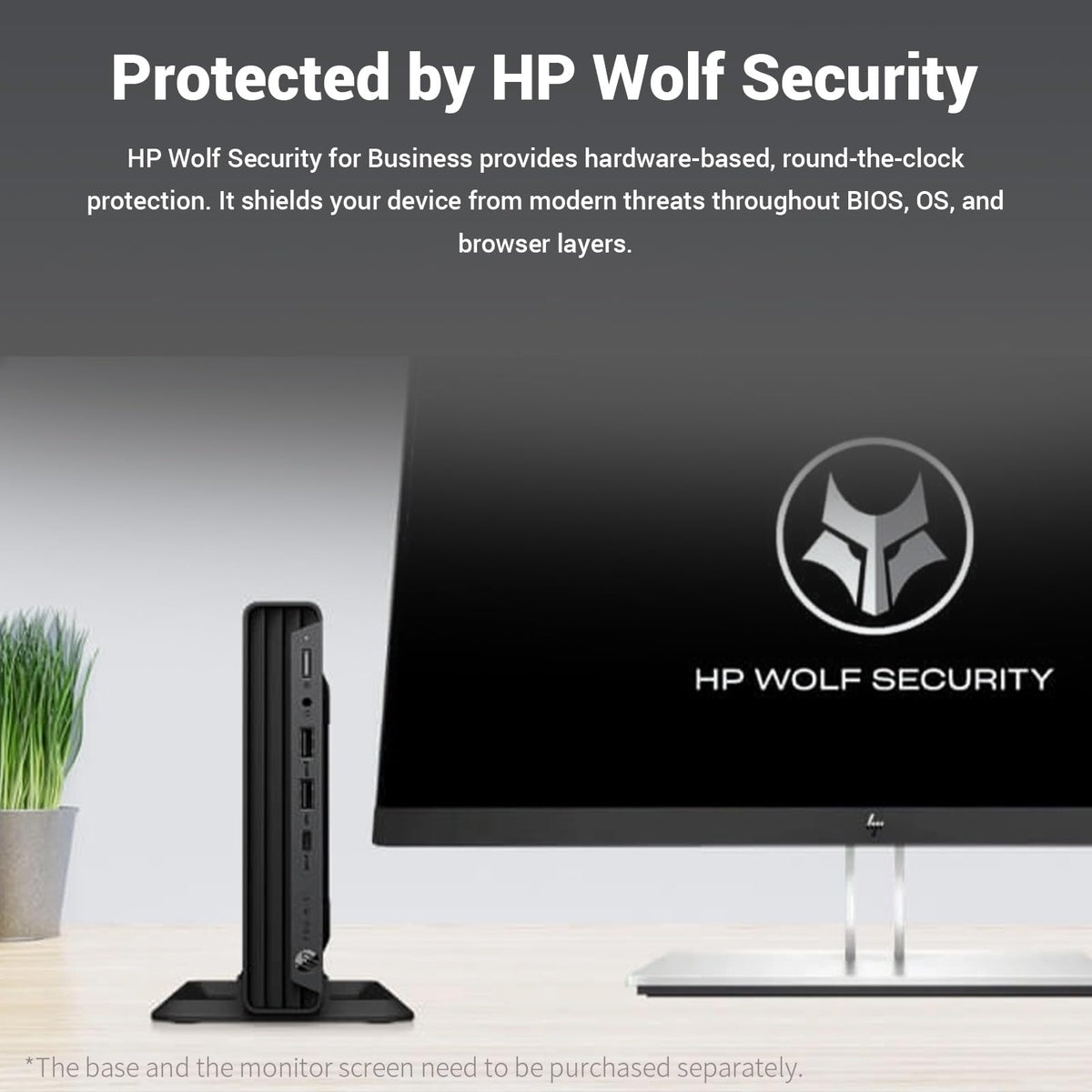 HP ProDesk 400 Business MFF Desktop,Intel Core i3-13100T,16GB RAM+512GB SSD