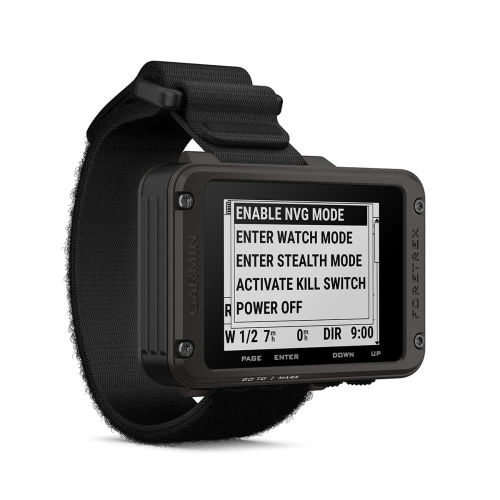 Garmin Foretrex 801, Wrist-Mounted GPS Navigation with Strap, Upgraded Multi-Band GNSS, Longer Battery Life (Renewed)