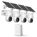 2K/4MP Home Security Camera System, 2.4G & 5GHz Wi-Fi Connected