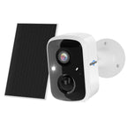 Hiseeu Solar Camera Security Outdoor, 4 Pack 100% Wireless 4MP WiFi Cameras