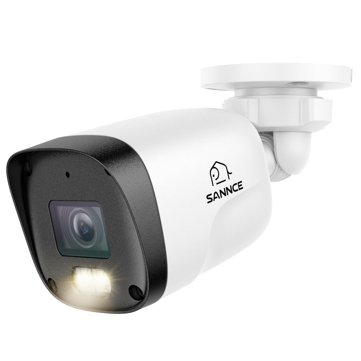 SANNCE 2K 3MP PoE Camera System - NVR with 4PCS Bullet Cameras(1TB HDD)
