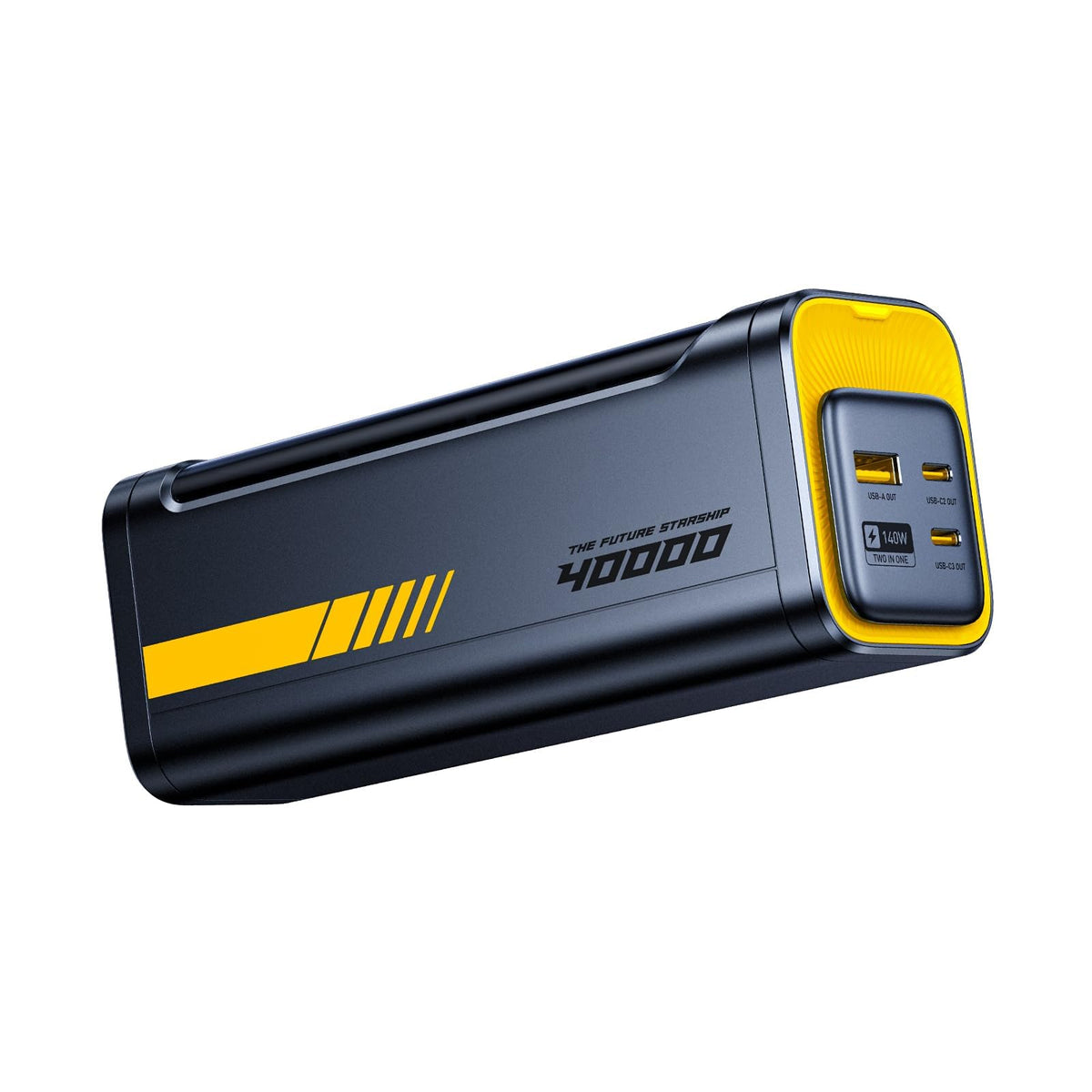 AOHI 40000mAh 140W PD3.1 Laptop Power Bank, 2-in-1 Fast Charging Station