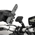 Peak Design Mobile Motorcycle Bar Phone Mount V2, Qi2 Charging, SlimLink Mounting Technology, Rigid Arm, Fits a Variety of Handlebars (7/8"-1.25" Diameter), Vibration Isolator, Motorcycle Phone Mount