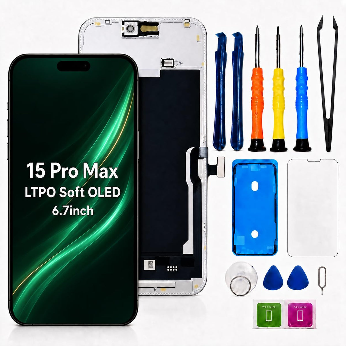 LTPO Soft OLED for iPhone 17 Pro Screen Replacement