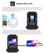 Android14 10.4 inch HD Touchscreen Car Radio Upgrade for Ford Taurus 2012-2016 Wireless Carplay | Android Auto 2G+64G WiFi GPS Navigation Bluetooth 5.0 FM,SWC,Car Tablet