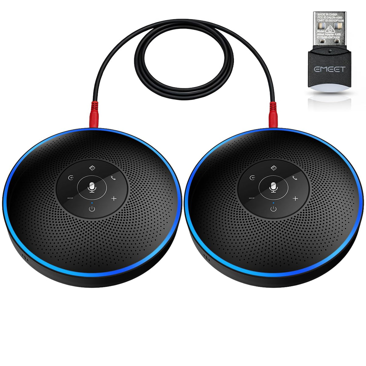EMEET M220 Bluetooth Speaker, Daisy Chain/Use Alone up to 16 attendees