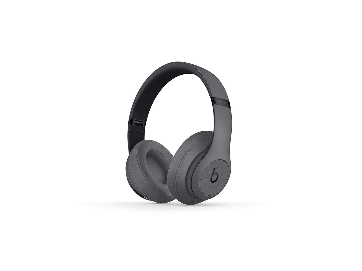 Beats Studio3 Wireless Noise Cancelling Over-Ear Headphones - Matte Black (Renewed)