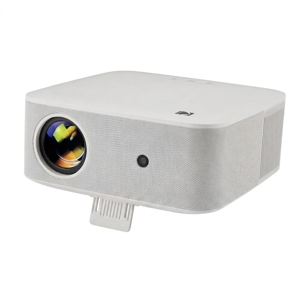 KODAK Flik X20 1080p Portable Mini Projector, Bluetooth Projector, Black