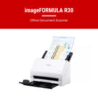 Canon imageFORMULA R30 - Office Document Scanner, Auto Document Feeder, Duplex Scanning, Plug-and-Scan Capability, No Software Installation Required