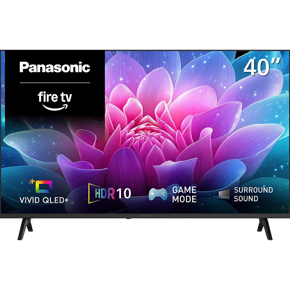 Panasonic S65 Series (2026 Model) 40-inch QLED Full HD Smart Fire TV Bundle
