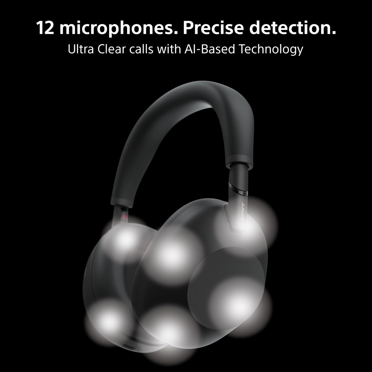 Sony WH-1000XM6 Wireless Noise-Canceling Headphones (Silver) (Renewed)