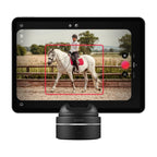 Pivo Equestrian Starter Pack Auto Tracking Phone Holder, Face, Body & Horse Tracker, 360° Rotation, 6 Speed, Stand for Video Recording (Black - Max Starter Pack)