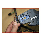 Self regulating wire stripper, 0.02-10mm