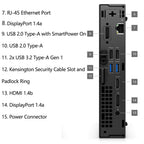 Dell 2026 OptiPlex 7010 Compact Mini Desktop Computer for Office & Home, Lifetime Office 365, Copilot AI, 16GB DDR5 RAM, 512GB PCIe SSD, WiFi 6E, Triple 4K Display, Windows 11 Pro