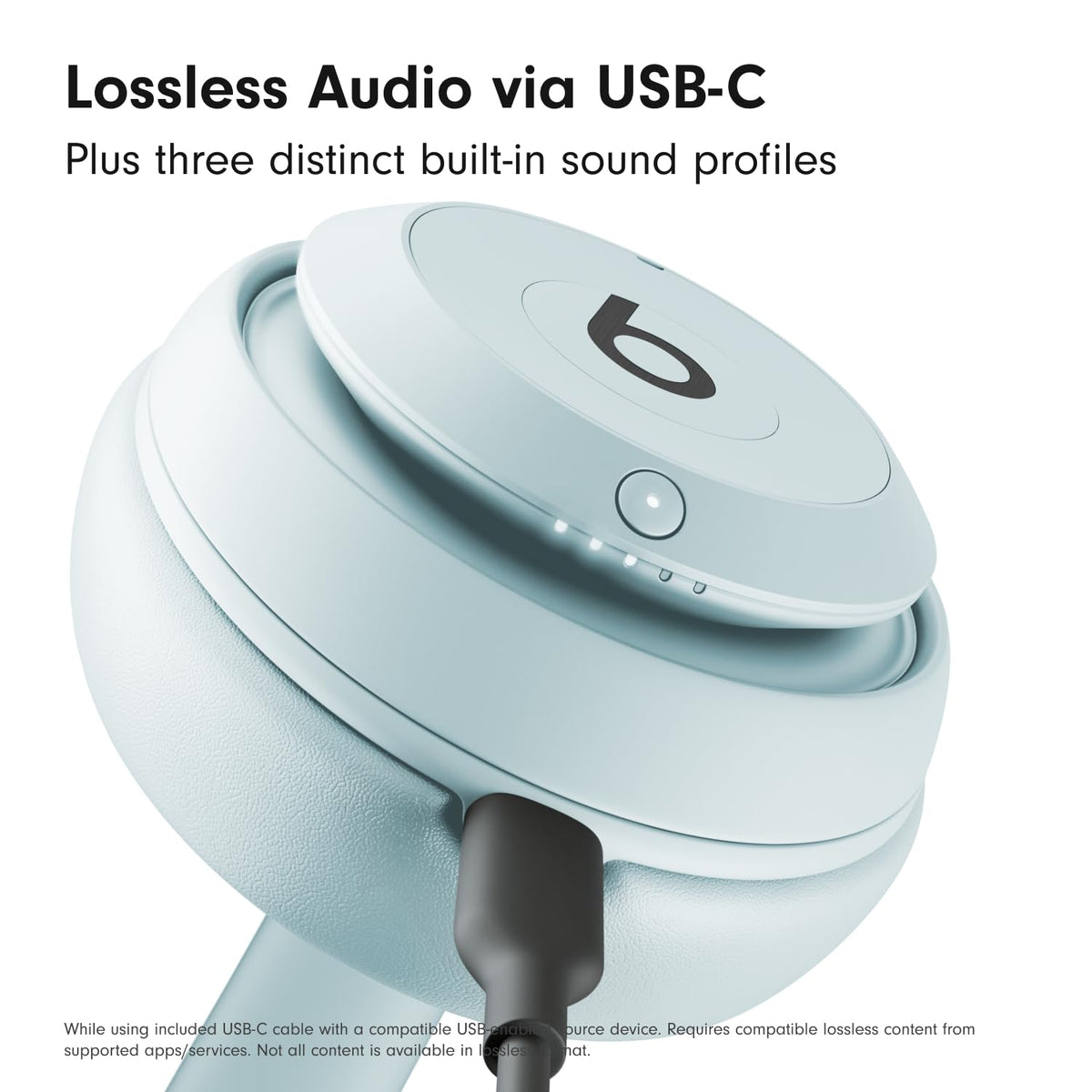 Beats Studio Pro Premium Wireless Over-Ear Headphones- Up to 40-Hour Battery Life, Active Noise Cancelling, Great for Travel & Commuting, USB-C Lossless Audio - Amazon Exclusive Light Blue
