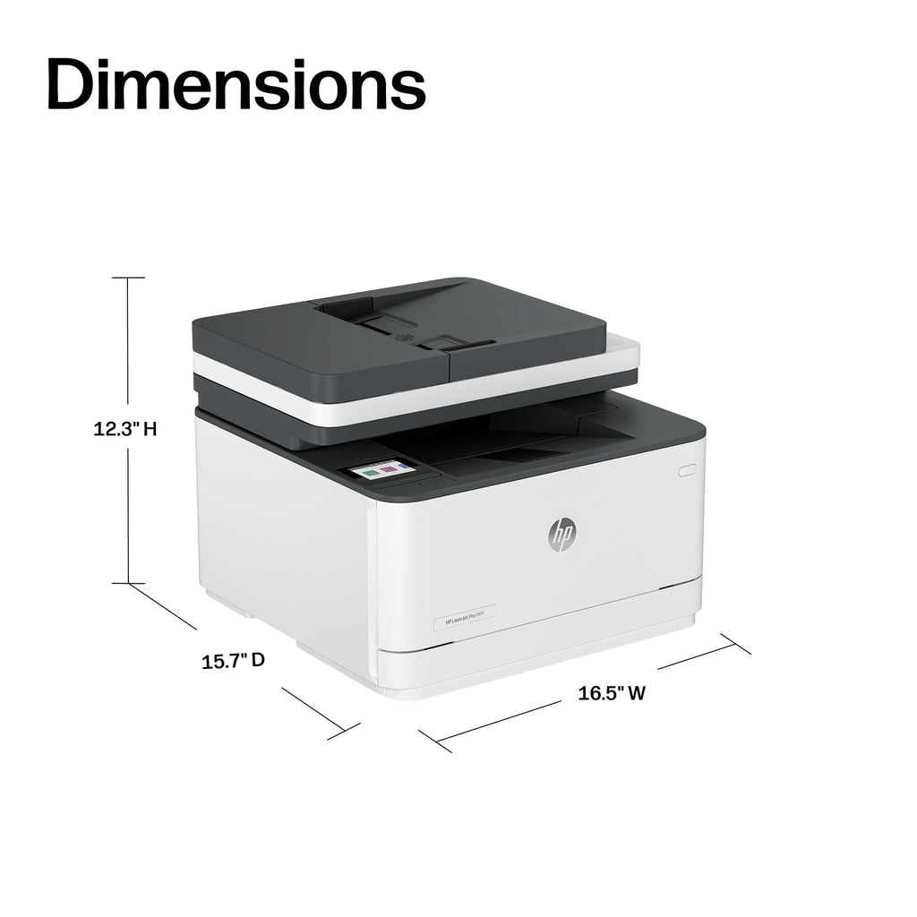 HP LaserJet Pro 3101sdw | Monochrome | Laser Printer | All-in-One | Duplex