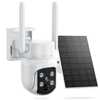 Security Cameras Wireless Outdoor, Classic 4-Cam Kit, Solar Powered | No Subscription Required, 500GB HDD Build-in Storage, 360° PTZ, 4MP Color Night Vision, Easy Install