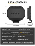 iGPSPORT BSC300T Wireless Bike Computer GPS, Touchscreen Offline MAP Navigation Off Course Warning Compatible with Insta 360, for Ebike Road Bike MTB
