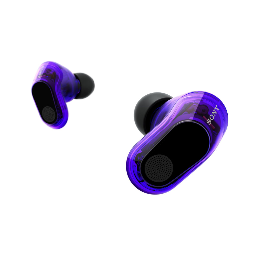 Sony INZONE Buds Wireless Noise Cancelling Gaming Earbuds, Glass Purple