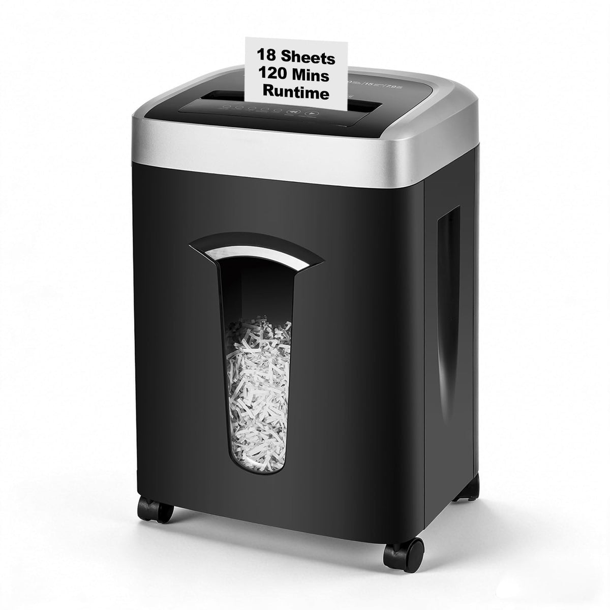 18 Sheets Paper Shredder Heavy Duty for Home Office