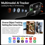 hohem iSteady V3 Ultra Gimbal Stabilizer for iPhone Gimbal with AI Tracking