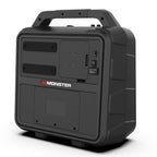 Monster Vision 2 | Portable Entertainment System with 15.6" 1080p Display & 60W Speakers | up to 25 Hours of Playtime | Dual HDMI Ports | Includes USB-C to HDMI Cable | ATSC Tuner for Portable TV use