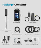 Cell Phone Booster for RV with LCD Display, Upgraded Omni Antenna FCC Approved