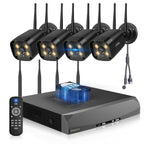 Wireless Security Camera System, Outdoor WiFi Surveillance Camera System