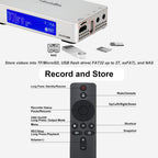 ZowieREC 4K HDMI Video Recorder, Premium Aluminum, No PC Required