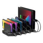 Unitek 5PCS 10 USB Charging Station Multiple Devices for iPad Tablet iPhone
