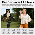 hohem iSteady V3 Ultra Gimbal Stabilizer for iPhone Gimbal with AI Tracking