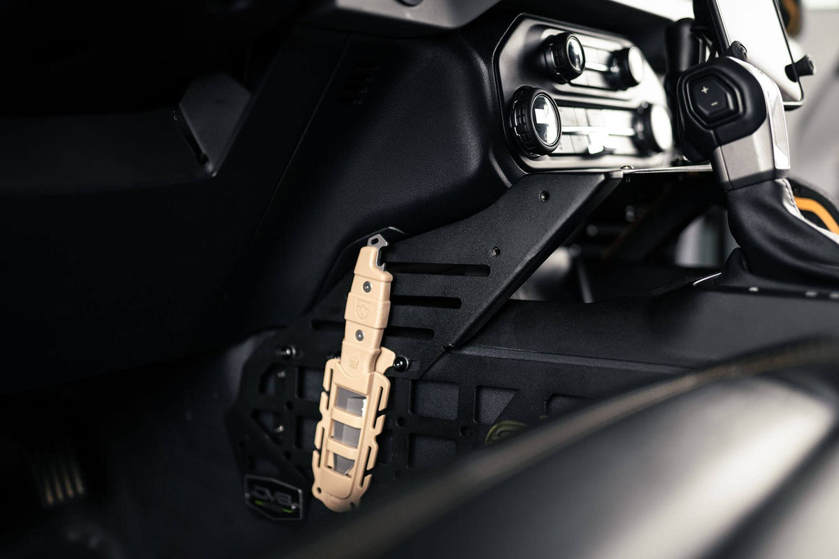 DV8 Center Console Molle Panels & Bridge for 2021-2026 Ford Bronco GPS SUV