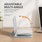 Custom Phone Stand Bulk with Logo, Promotional Tech Gifts for Business, Employee Appreciation Gifts, Trade Show Giveaways & Conference Swag, Custom Desk Accessories for Office & Events,100 Pack