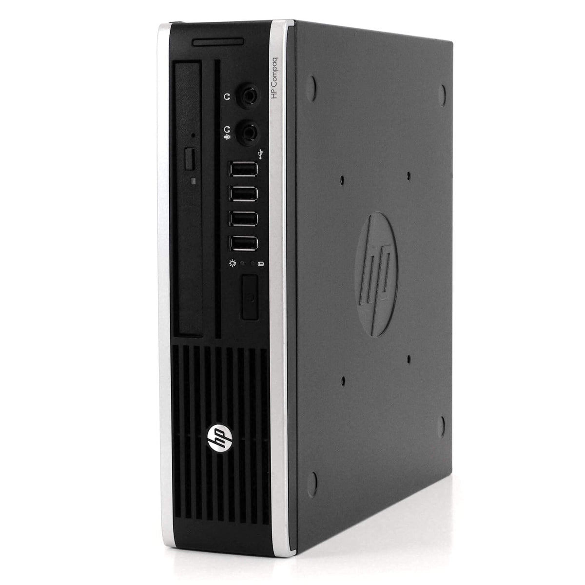 HP Elite 8300 Ultra Small Desktop Computer PC, Intel Quad Core i5, 8GB RAM, 256GB SSD, Windows 10, Microsoft Office 365 Personal, New 16GB Flash Drive, Wireless Keyboard & Mouse, DVD, WiFi (Renewed)