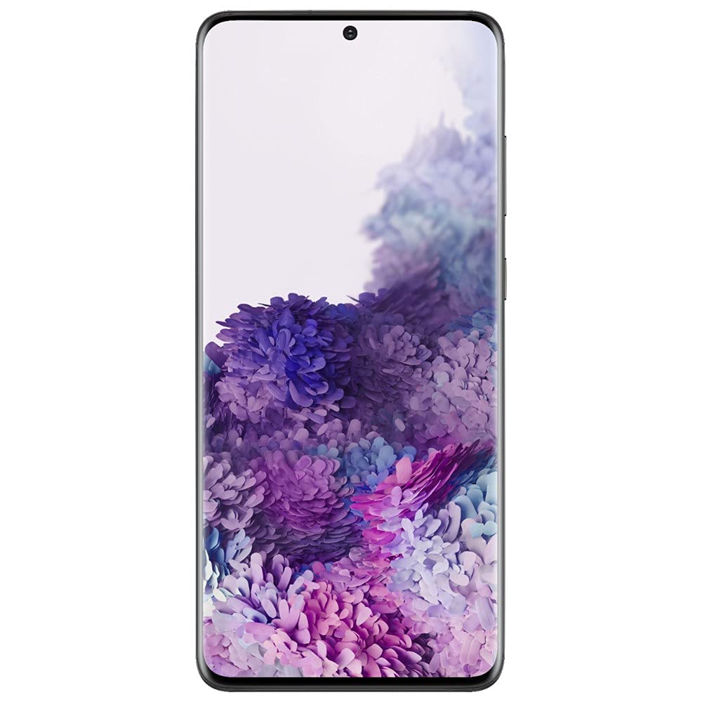 SAMSUNG Galaxy S20+ 5G (128GB, 12GB) 6.7" 120Hz AMOLED, Snapdragon 865, IP68 Water-Resistant, Fully Unlocked US Model (AT&T, Verizon, T-Mobile, Global) SM-G986U1 (w/Fast Wireless Charge Pad, Black)