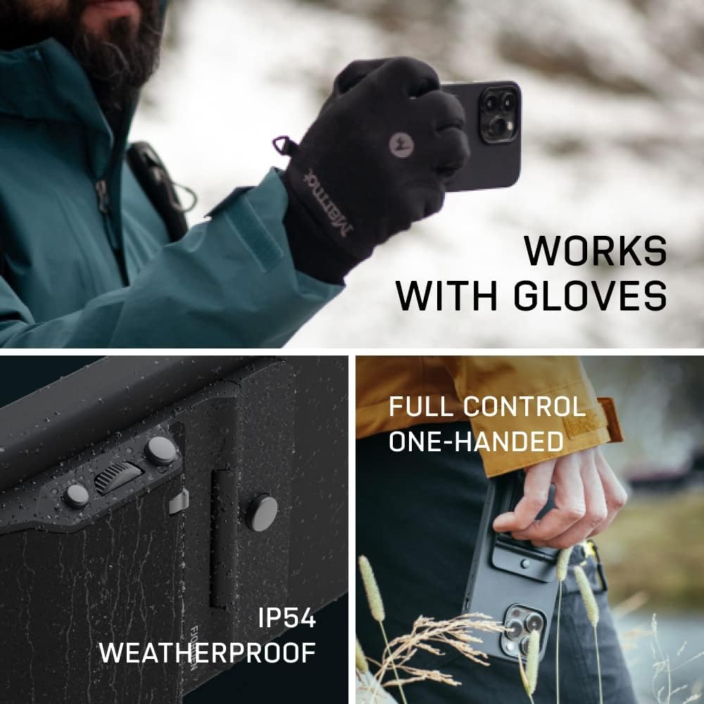 FJORDEN Camera Grip Plus Bundle for iPhone 16 Pro - Magsafe Compatible