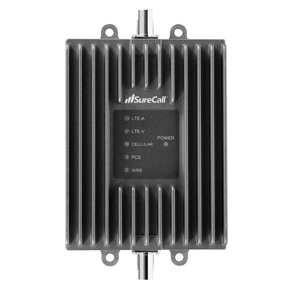 SureCall Fusion2Go 3.0 In-Vehicle Cell Phone Signal Booster Kit for Car, Truck or SUV, All Carriers 3G/4G LTE (Renewed)